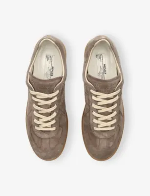 MAISON MARGIELA Replica Suede Low-Top Trainers - EUR 39 / 5 UK MEN detail 2