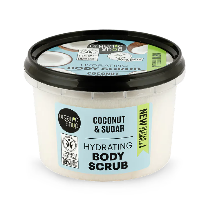 Organic Shop Hydrating Body Scrub Coconut & Sugar 250ml