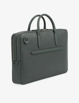 SMYTHSON Lightweight Large Leather Briefcase detail 3