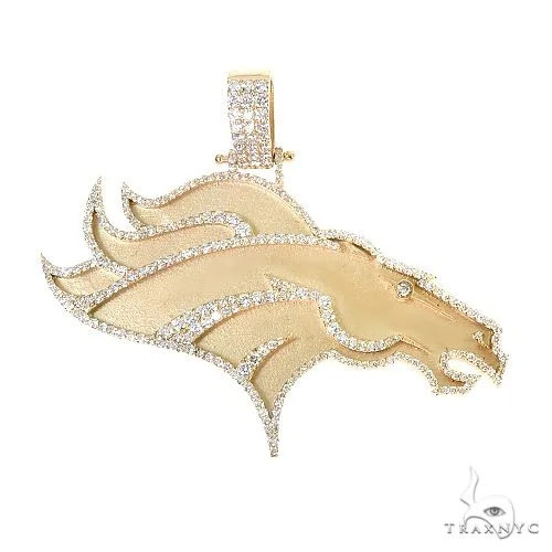 RINA - For Him CUSTOM Custom Made 10K Gold Pendant 66840 in Rose Gold – Pendant