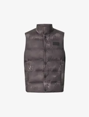 HUGO Brand-plaque cotton-blend jumper