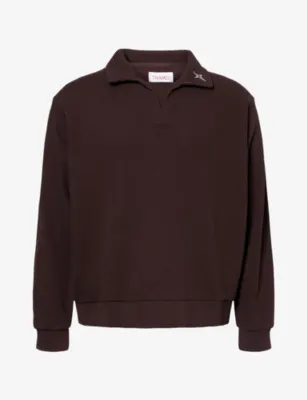THAMES Jousting Thermal Slate Cotton Jumper