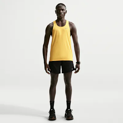 Nike Stride Men's Dri-FIT 18cm (approx.) 2-in-1 Running Shorts - Black