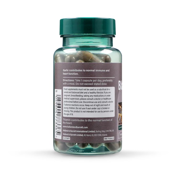 For Him Black Garlic 4800mg 60 Capsules, additional product view 2
