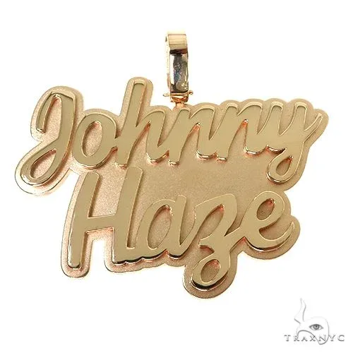 RINA - For Him CUSTOM Custom Made Name Pendant 67574 in Rose Gold – Pendant