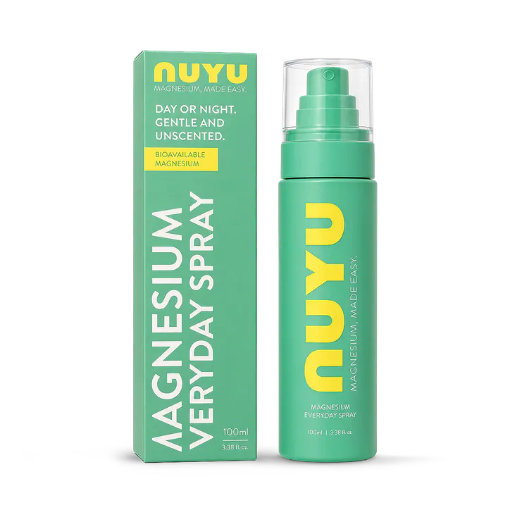 NUYU Magnesium Everyday Spray - Audio Playlist Included