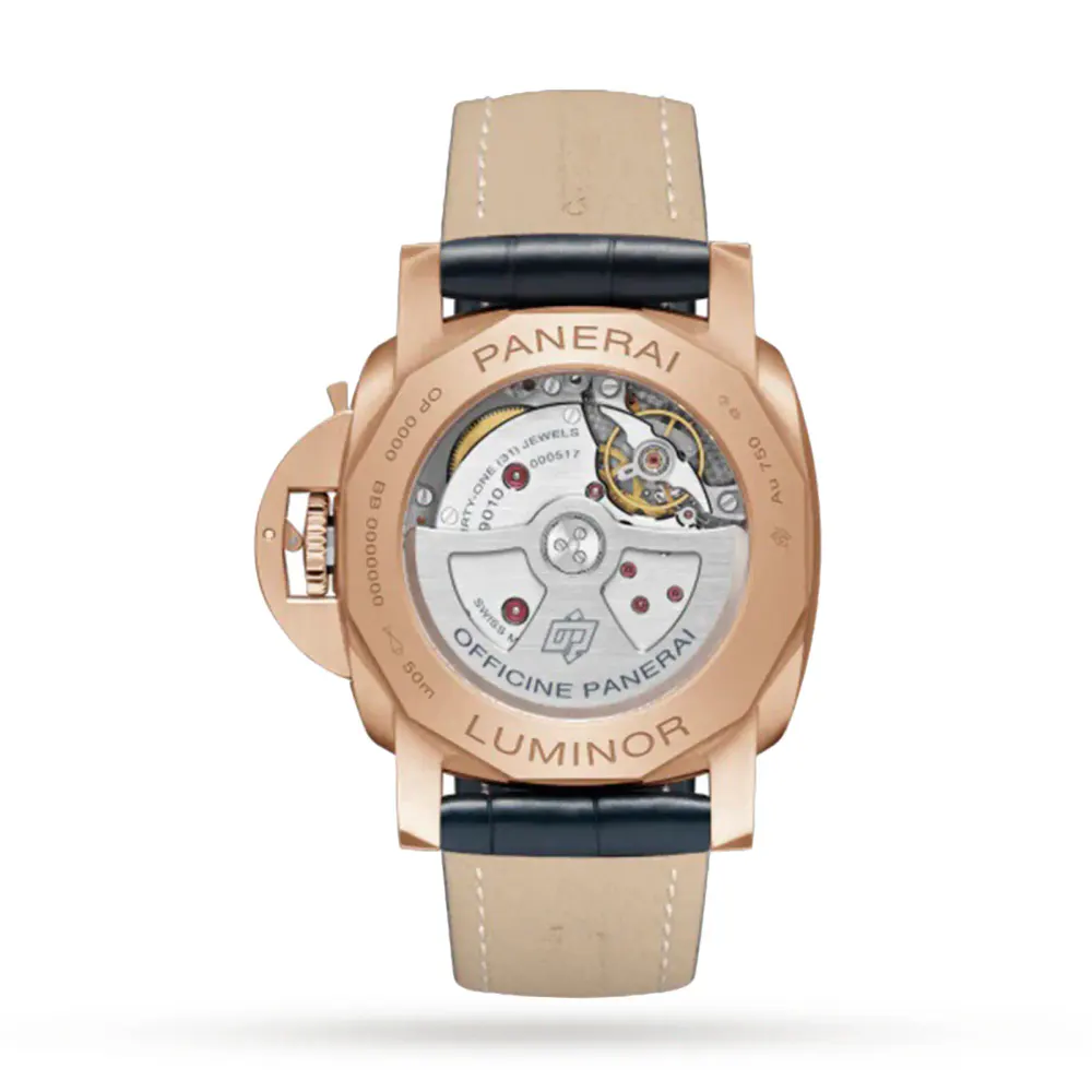 Panerai Luminor Marina Goldtech 44mm in Blue, additional product view 2