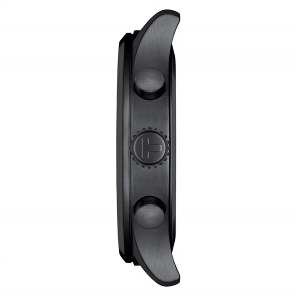 Tissot Chrono XL Vintage 45mm Mens Watch Black in Black, additional product view 3