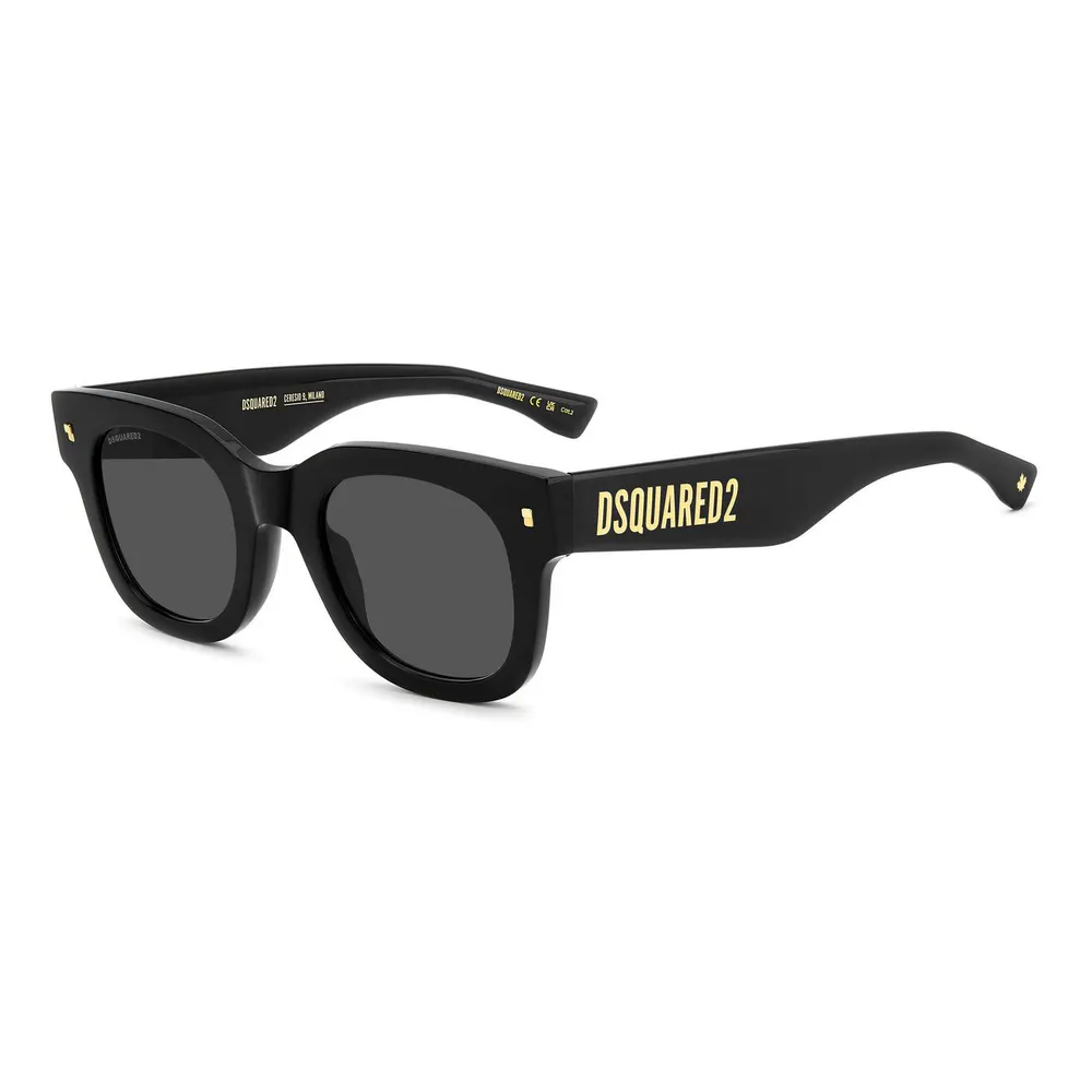 DSquared2 Men's Sn63 Acetate Round Sunglasses