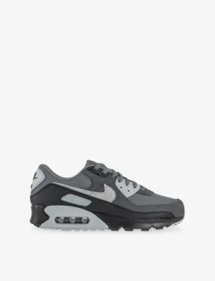 For Him Air Max 90 Leather and Mesh Trainers - 6 in SMOKE GREY PHOTON DUST B – Mens | Trainers | Lace up trainers
