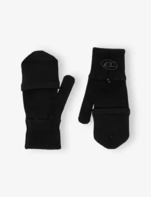 DIESEL K-Cody-B Half-Finger Wool And Blend Gloves