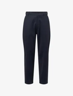 FRED PERRY Button-Up Tailored Cotton-Jersey Track Pants