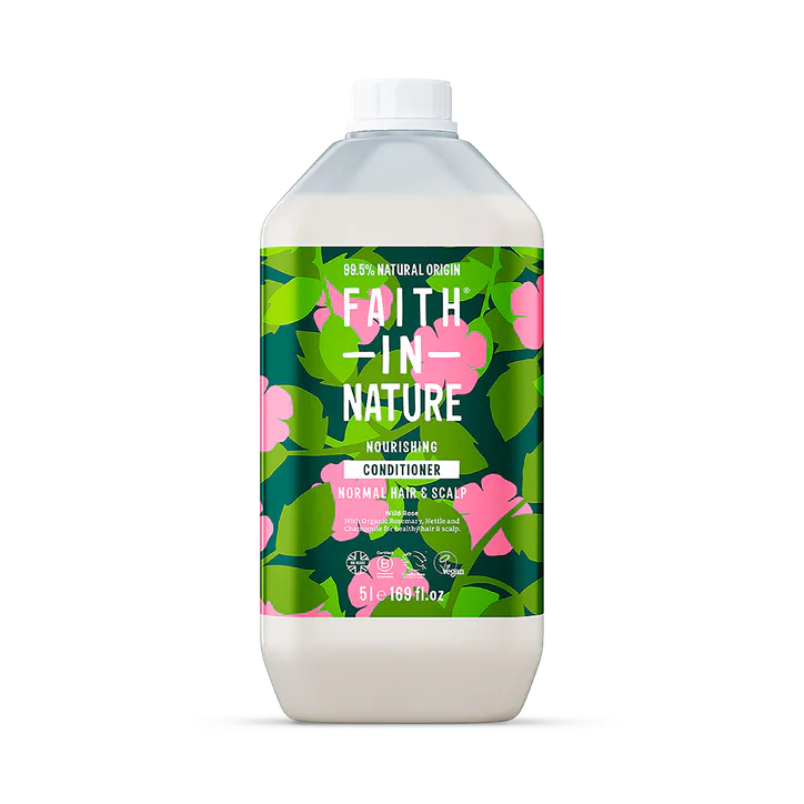 Faith in Nature Conditioner for Normal Hair Wild Rose 5L
