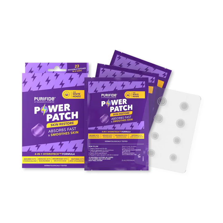 Purifide by Acnecide Power Pimple Patch, Skin Restore for Whiteheads, 23 Patches, additional product view 2