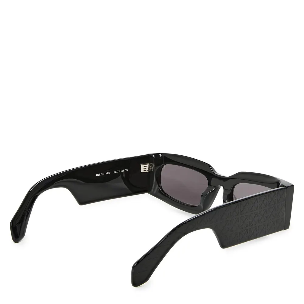 Off White Off Cary Sunglasses 99 in Black Dark Grey, additional product view 2