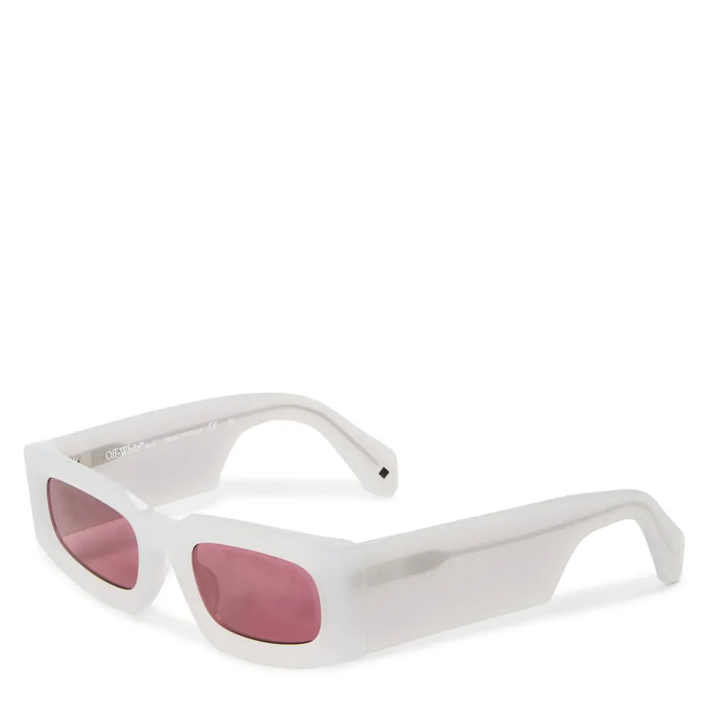 Off White Off Cary Sunglasses 99 in Grey Burgandy – Accessories
