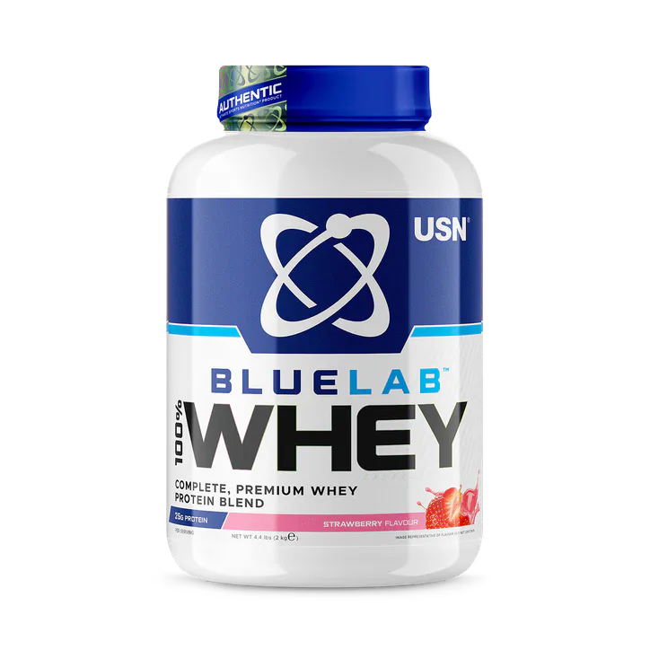 USN Blue Lab Whey Premium Protein Powder Strawberry 2kg