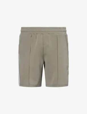 ARNE Contrast-Piping Slip-Pocket Stretch Cotton-Blend Shorts