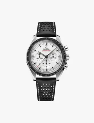 OMEGA 310.32.42.50.04.002 Speedmaster Moonwatch Professional steel and leather manual chronograph watch