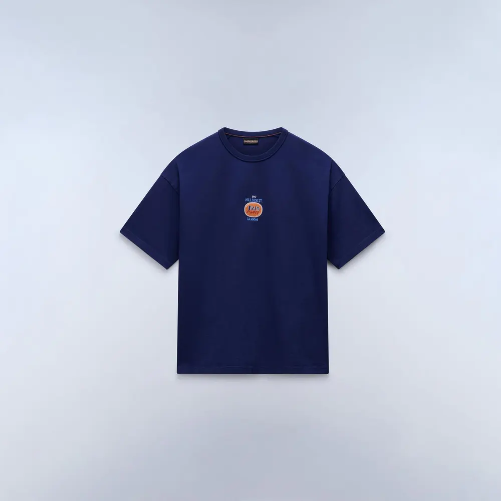 Napapijri Napa Krous Tee Mens in Naval Acade – Clothing