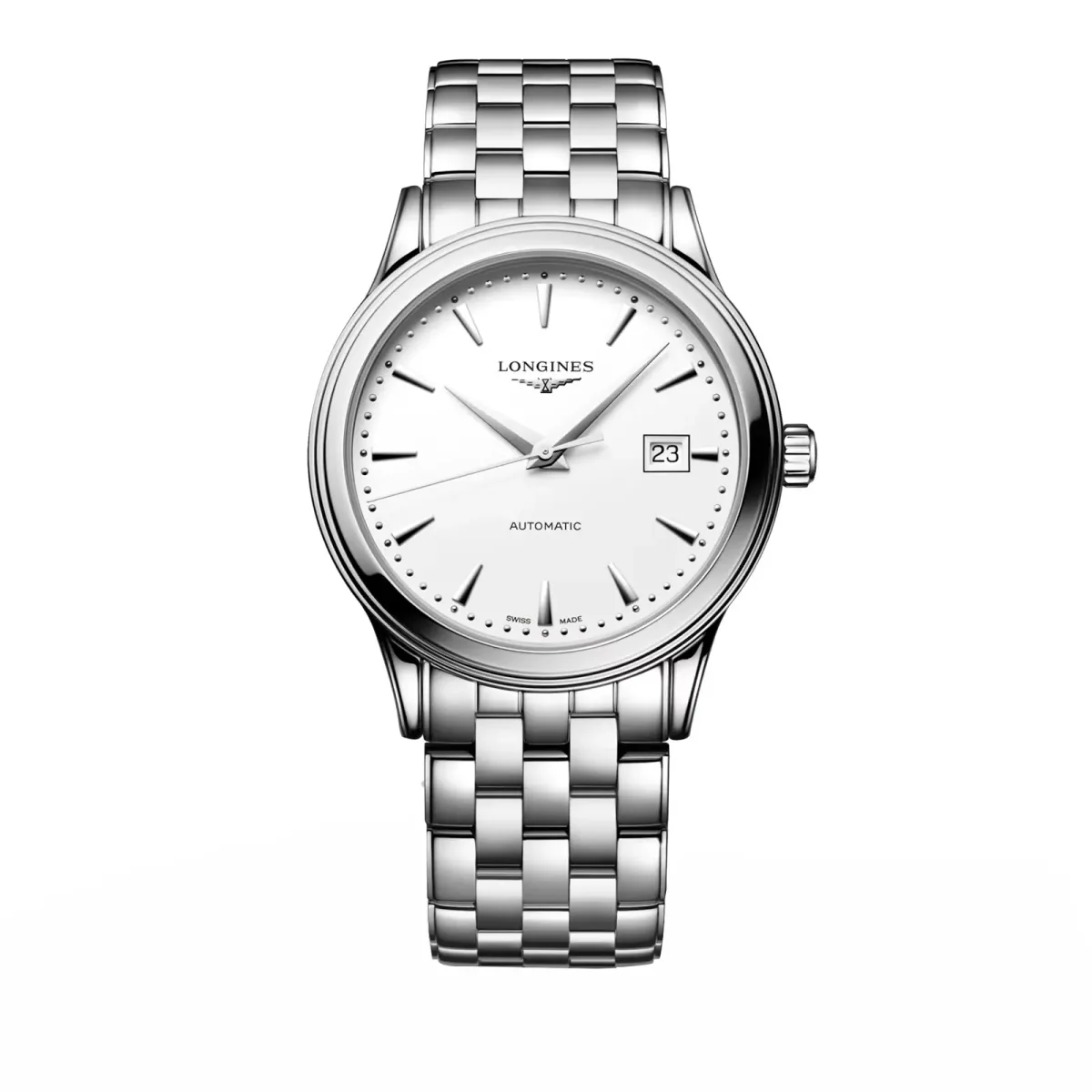 Longines Flagship Classic 40mm Mens Watch White