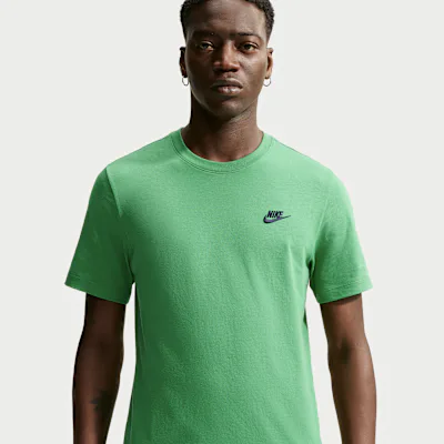 Nike Sportswear Club Men's T-Shirt - Classic Green