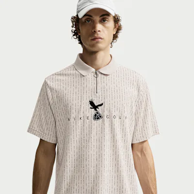 Nike Fairway Fresh Men's Dri-FIT Golf Polo - Light Orewood Brown/Light Orewood Brown/Black