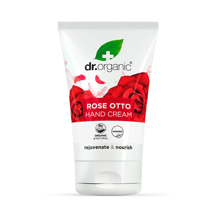 Dr Organic Rose Otto Hand Cream 125ml