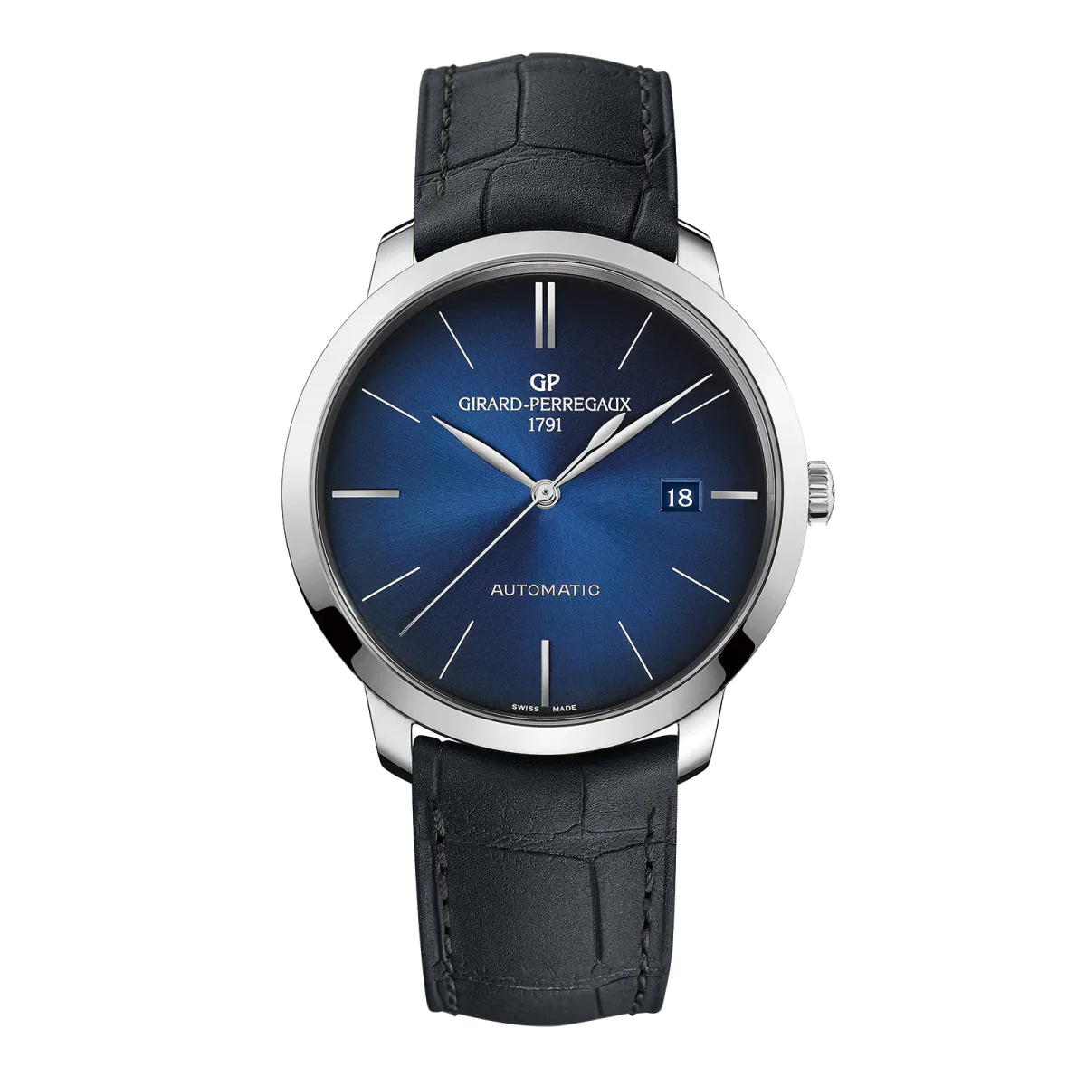 Girard Perregaux 1966 Blue 40mm Mens Watch