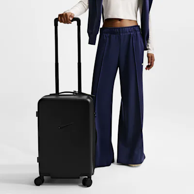 Nike Carry-On Luggage 56cm (approx.) Hardshell (52L) - Black/Black/Black in Black/Black/Black – Nike men's and unisex