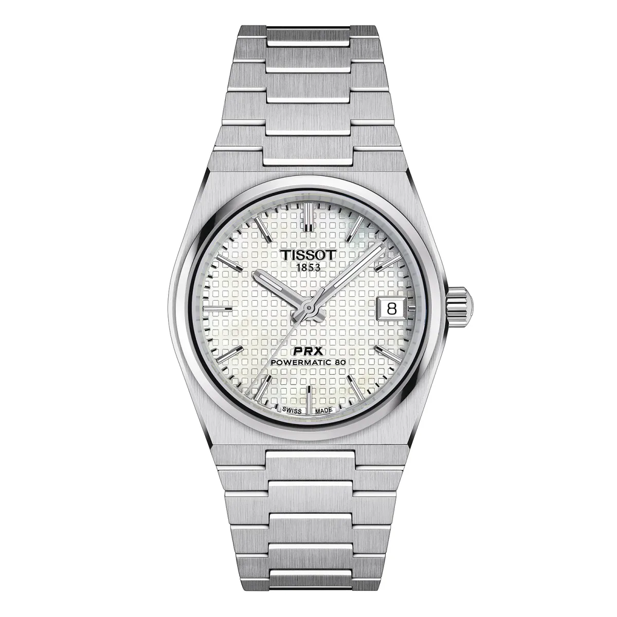 Tissot PRX Powermatic 80 35mm Unisex Watch White