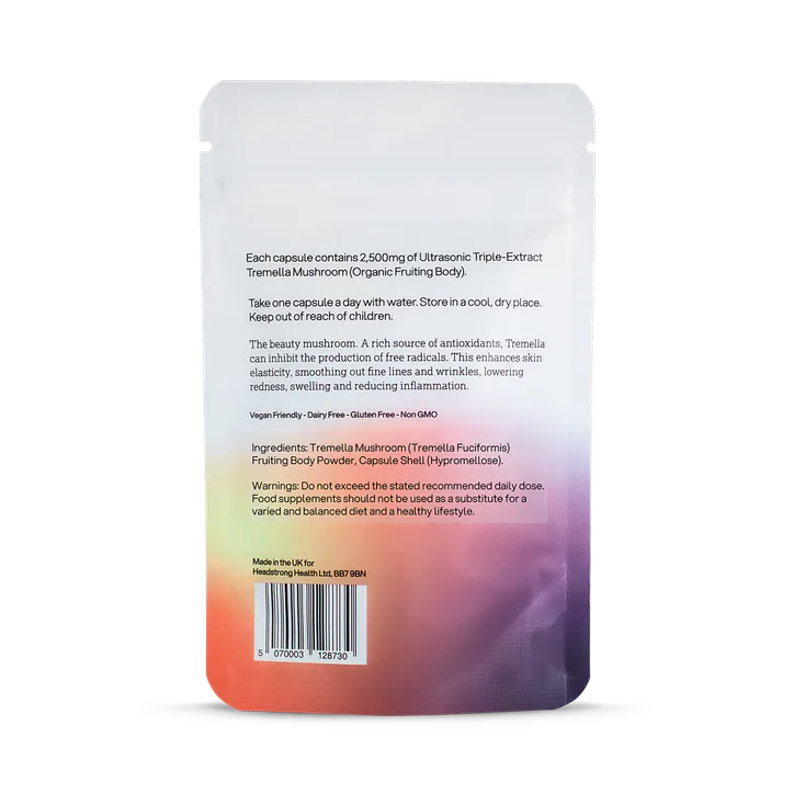 Headstrong Tremella Mushroom - 30 Capsules detail 2