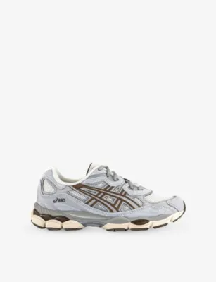 ASICS Gel-NYC Mesh Low-Top Trainers - EUR 38 / 4 UK MEN in CREAM CEMENT GREY – Mens | Trainers | Lace up trainers