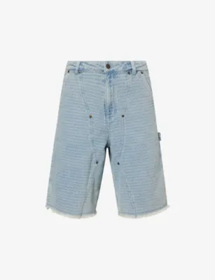 HONOR THE GIFT Novelty Frayed Denim Shorts