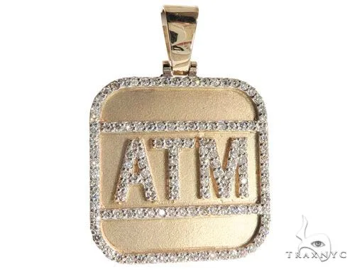 RINA - For Him CUSTOM Custom ATM Pendant 63961 in Rose Gold – Pendant