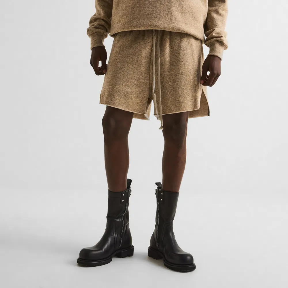 Rick Owens Ricks Boxers in Natural, additional product view 3