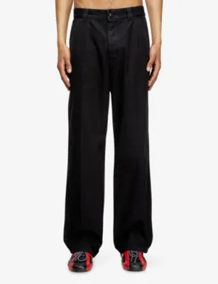 DIESEL P-Hant-Chino Straight-Leg Cotton-Twill Trousers detail 3