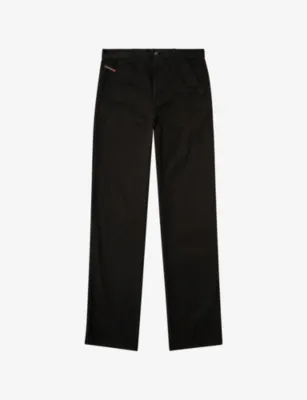 DIESEL P-Hant-Chino Straight-Leg Cotton-Twill Trousers