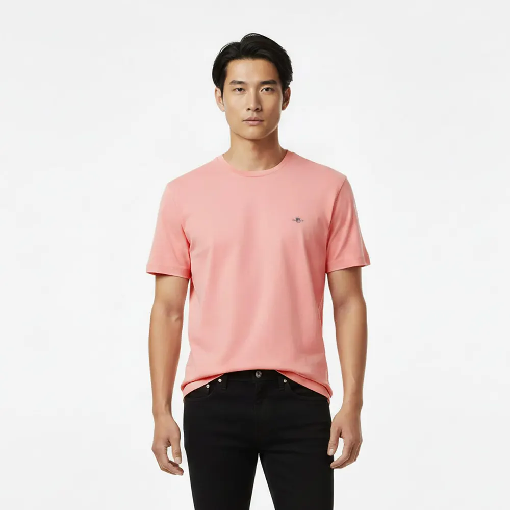 Gant Regular Fit Shield T-Shirt detail 3