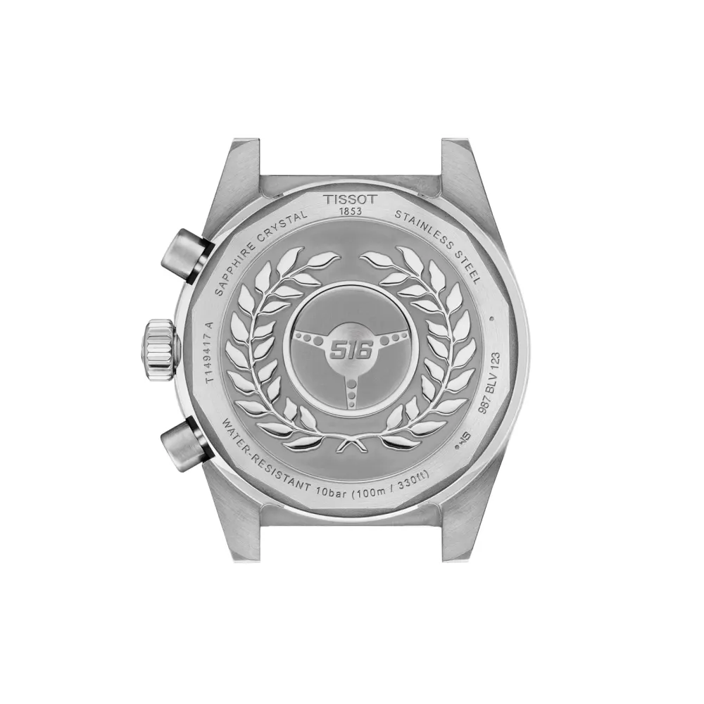 Tissot PR516 40mm Mens Watch Blue in Blue, additional product view 2