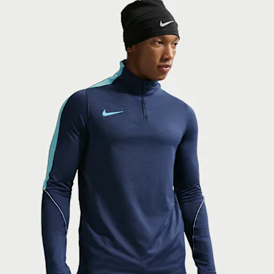 Nike Strike Men's Dri-FIT Football Drill Top - Midnight Navy/Vivid Sky/Vivid Sky/Vivid Sky