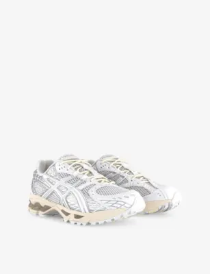 ASICS Gel-Nimbus 10.1 Low-Top Woven Trainers - 4.5 in WHITE PURE SILVER, additional product view 3