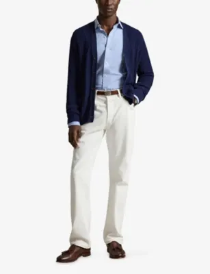 POLO RALPH LAUREN Logo-Embroidered Perfect-Fit Cotton-Blend Shirt detail 2