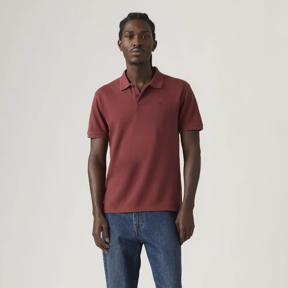 Levis Men's Original Short-Sleeve Cotton Polo Shirt detail 2