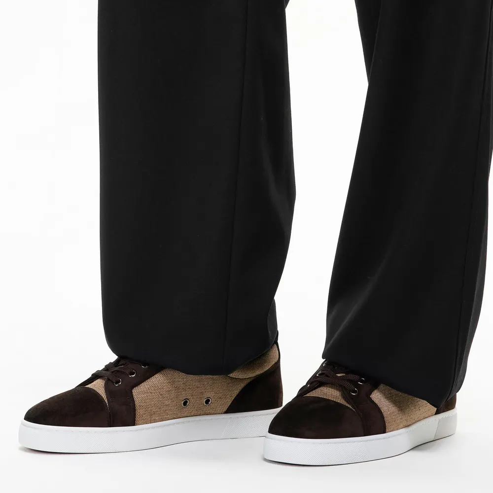 Christian Louboutin Men's Chr Louis Jnr Orlato Low-Top Trainers detail 3