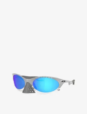 OAKLEY OO9437 Oval-Frame Nylon Sunglasses detail 3