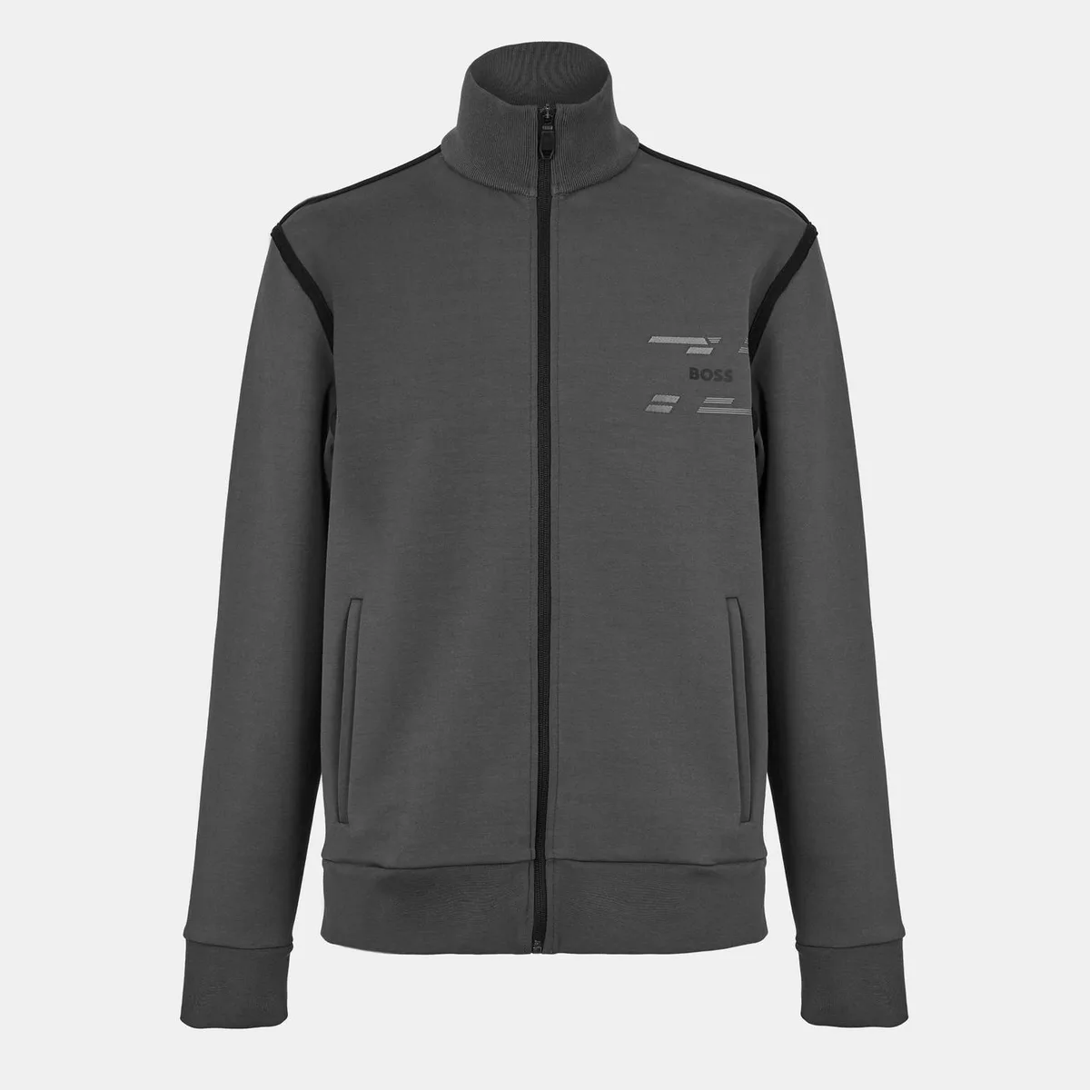 Boss Men's Skaz Tape Sweatshirt with Tape Trims