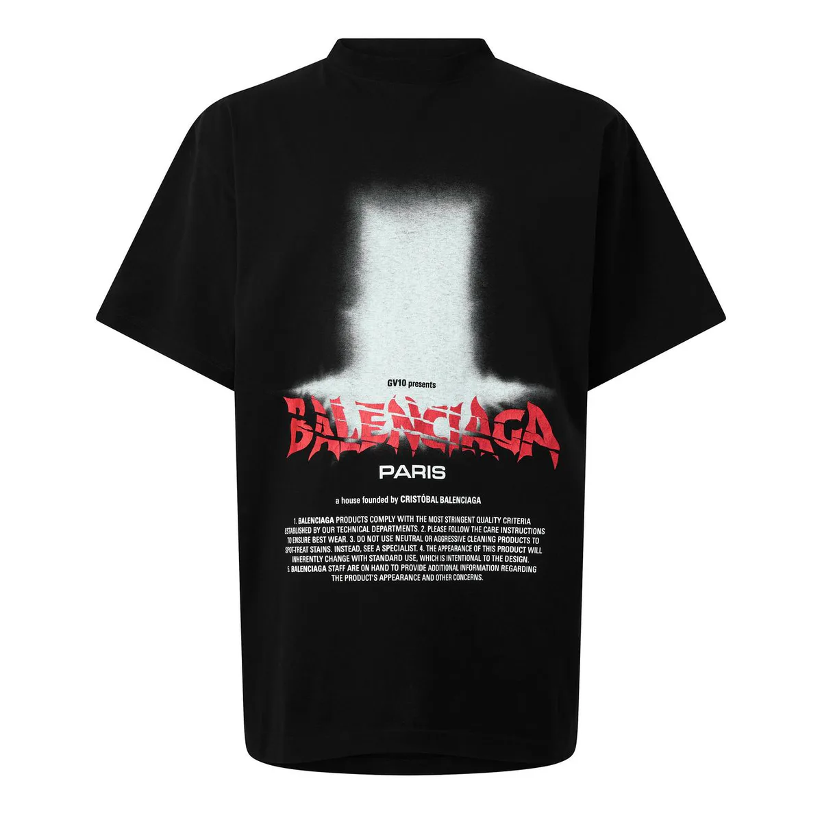 Balenciaga Bal Sticker Tee Sn64