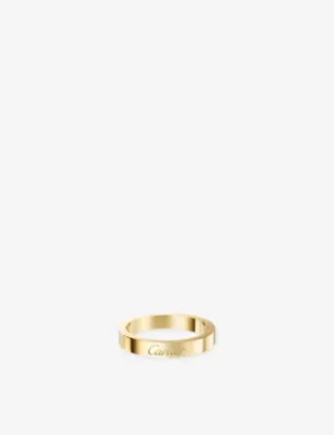 CARTIER C de Cartier 3mm 18ct Yellow-Gold Wedding Ring - 53mm