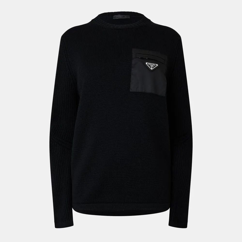Prada Crewneck Wool Jumper